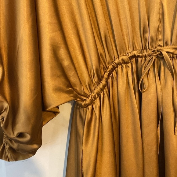 Peach Love California Golden Mini Dress - Picture 2 of 5